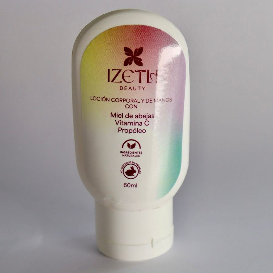 Loción Hidratante Corporal y de Manos con Miel de Abejas | Izeth Beauty